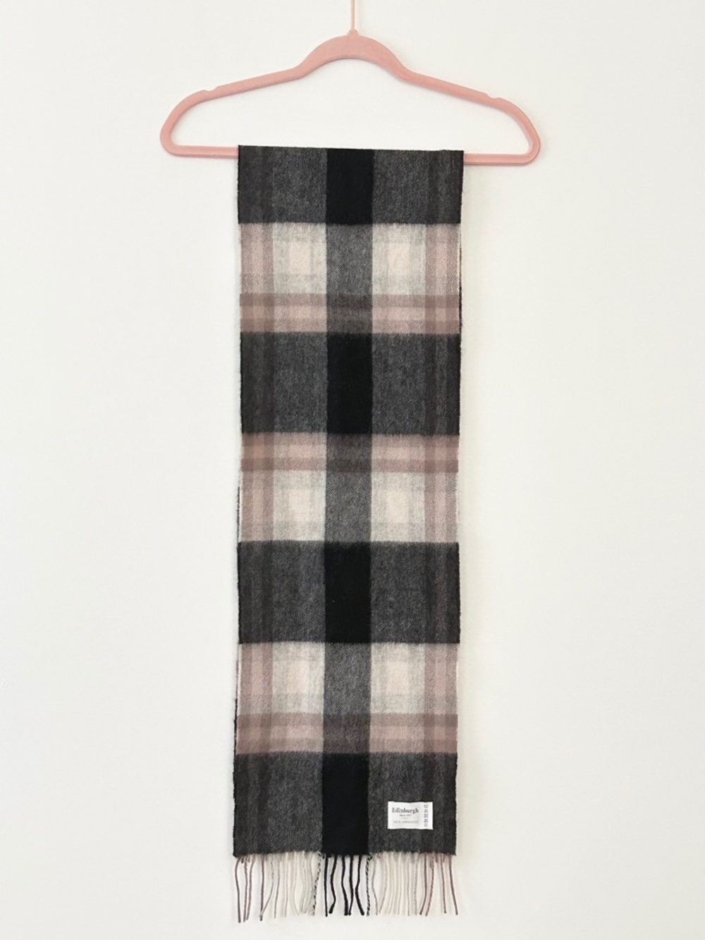 Edinburgh 100% Lambswool Tartan Plaid Scarf
